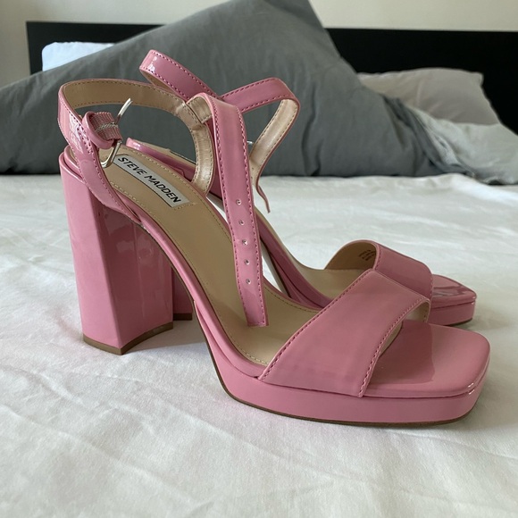 Steve Madden pink platform heels - Picture 5 of 12